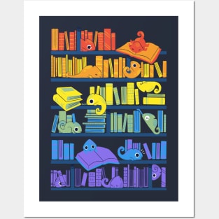 Chameleon's Library Posters and Art